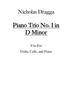 Piano Trio No.1 in D minor